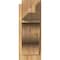 Ekena Millwork Funston Rough Sawn Craftsman Outlooker, Western Red Cedar, 8"W x 20"D x 20"H OUT08X20X20FST04RWR - alternate 4